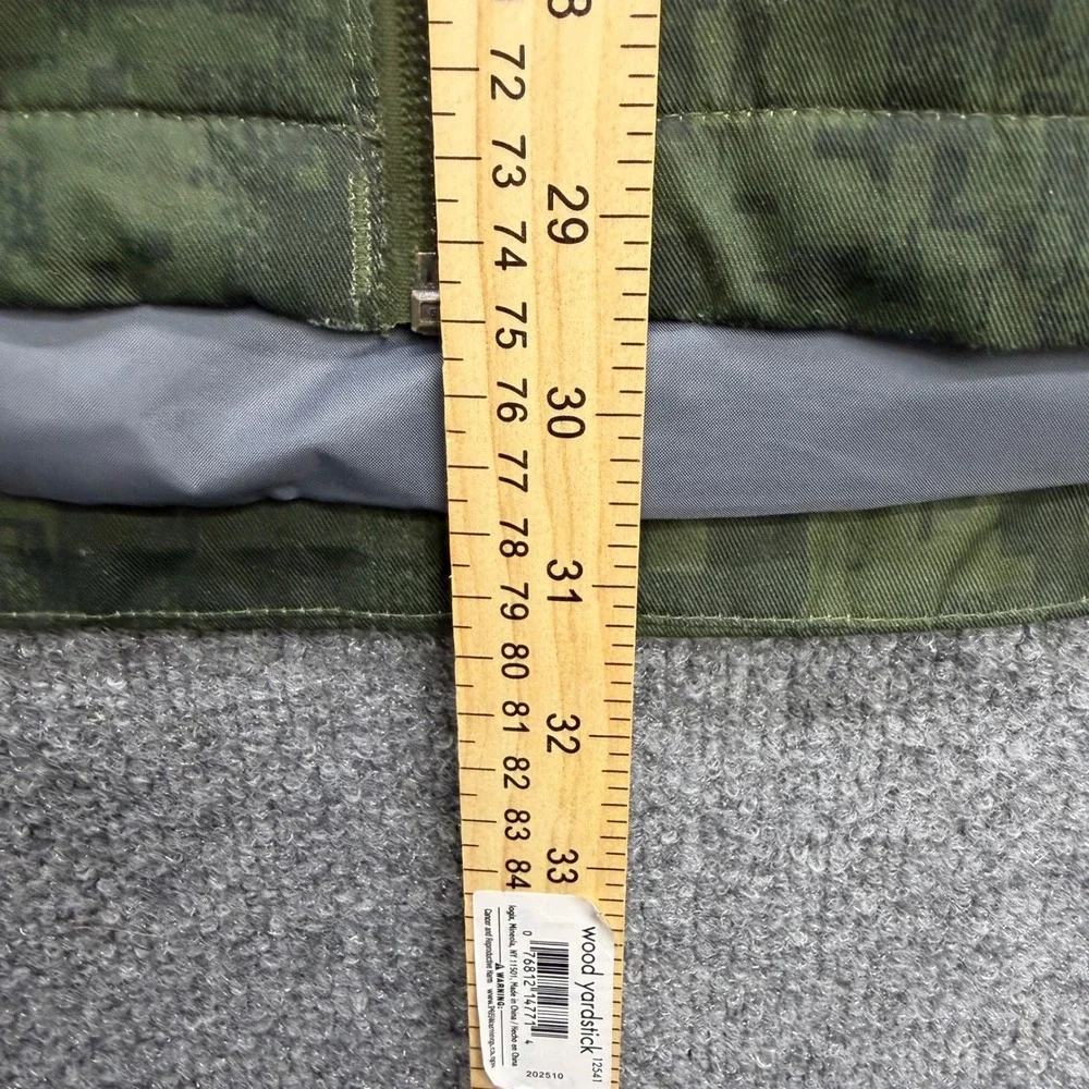 Columbia Omni-Tech Interchange Jacket Mens Large Green Digital Camo Waterproof